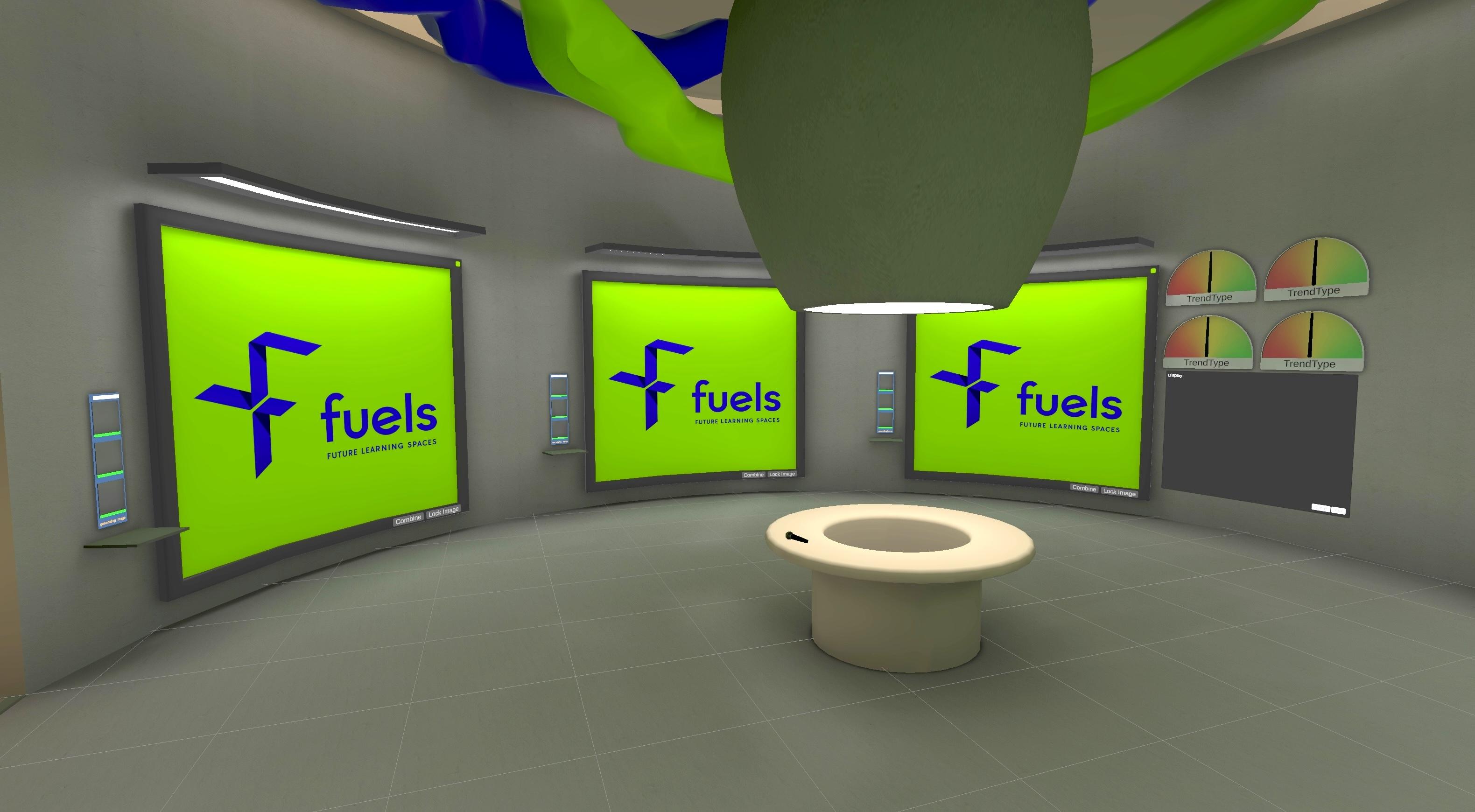 fuelsME - Immersive Spaces for Creativity: Smart Working Environments